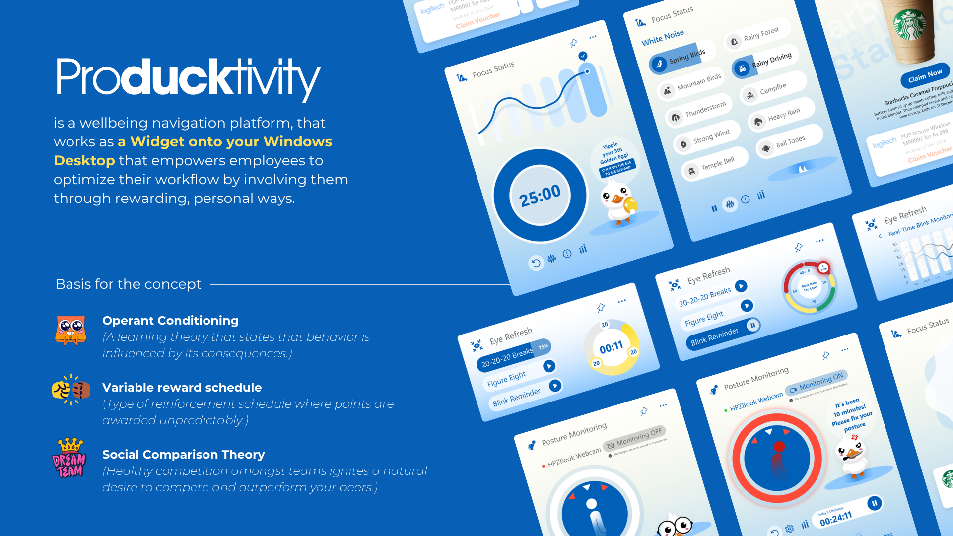 Producktivity UI design